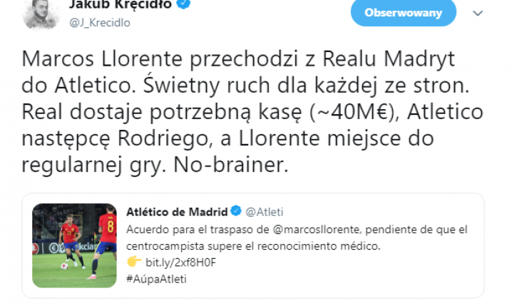 OFICJALNIE! Atletico za 40 mln euro kupiło piłkarza Realu